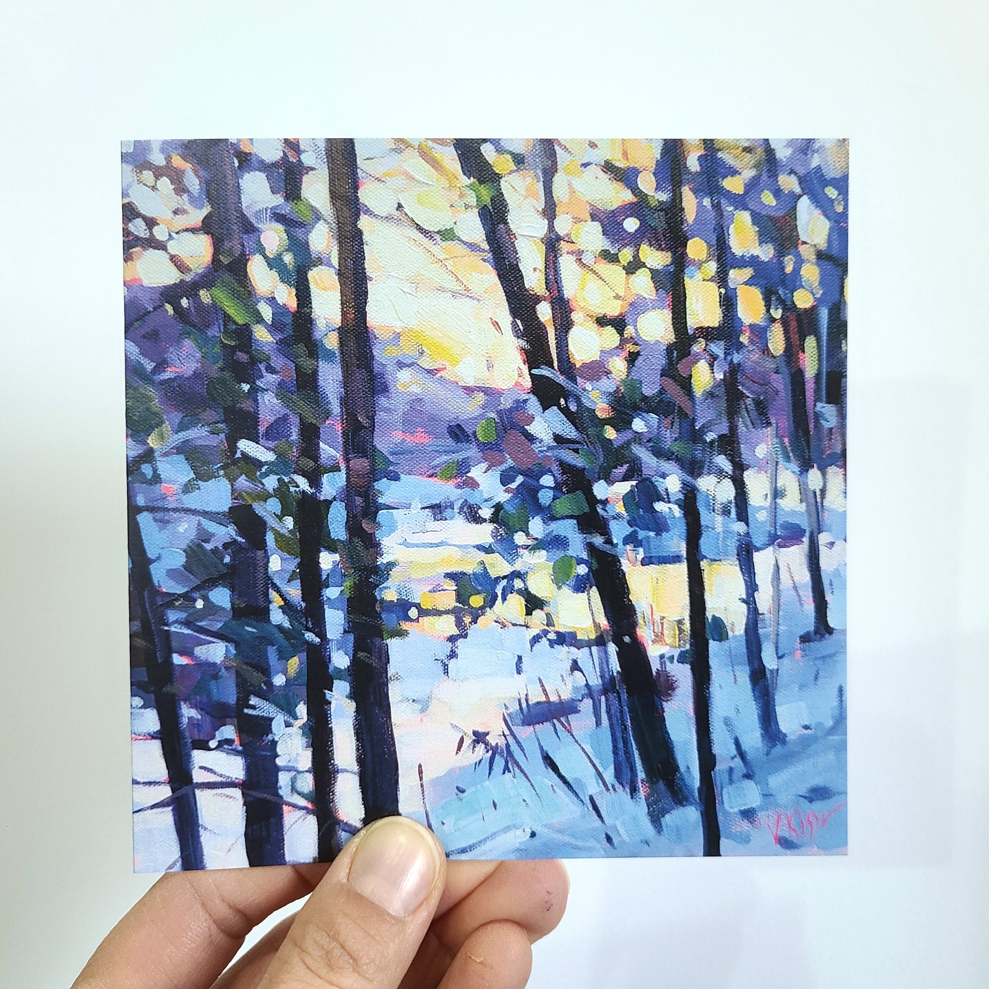 Fine Art Greeting Cards Winter Holidays