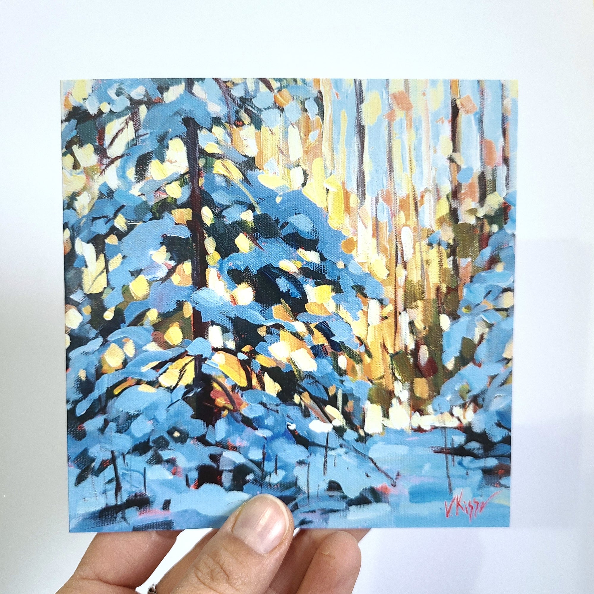 Fine Art Greeting Cards Winter Holidays