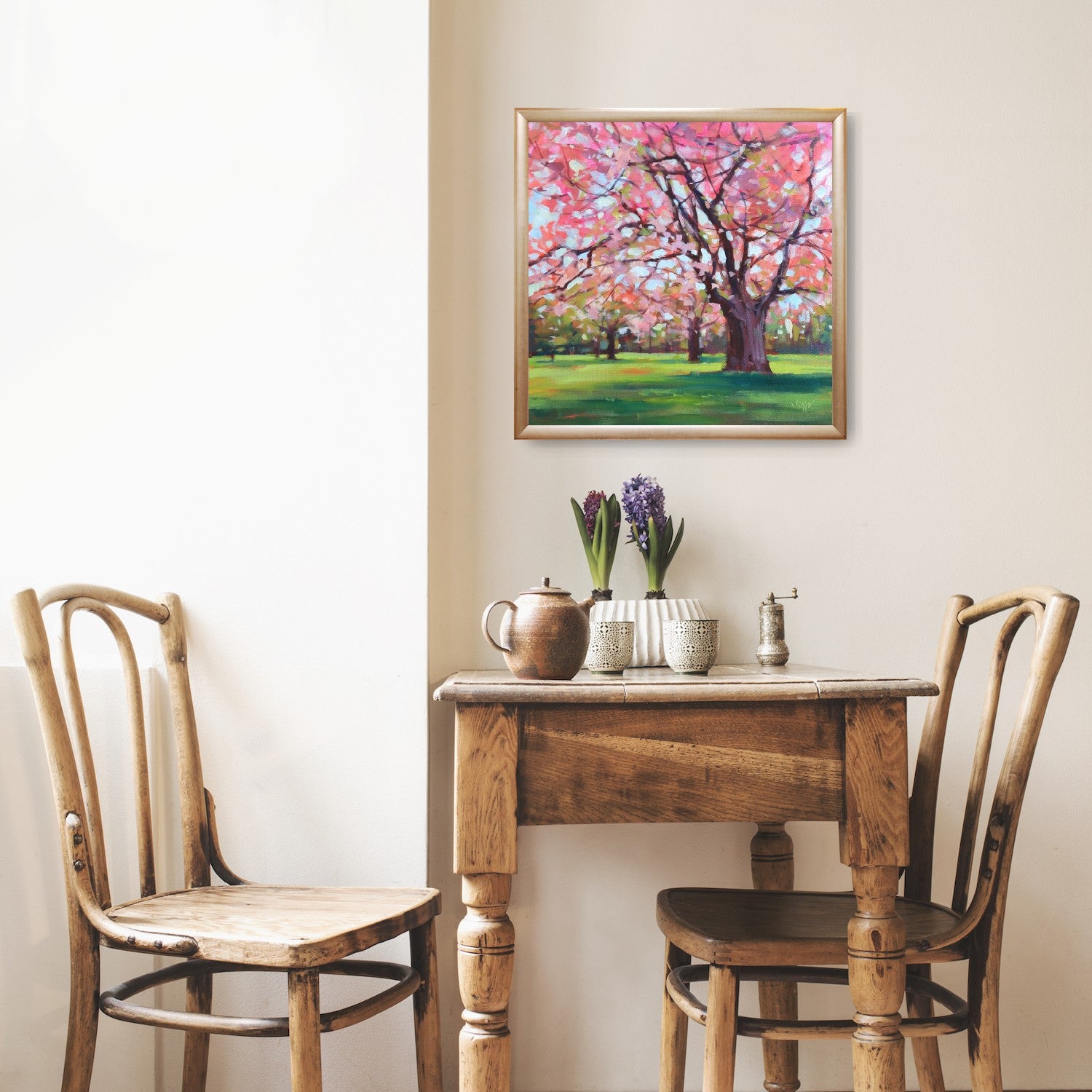 "Blossom Canopy" Acrylic on canvas 20"x20"
