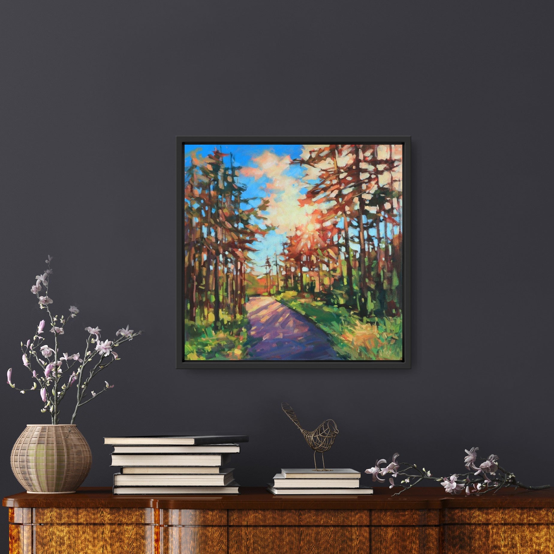 "Wandering Light" Acrylic on canvas 24"x24"