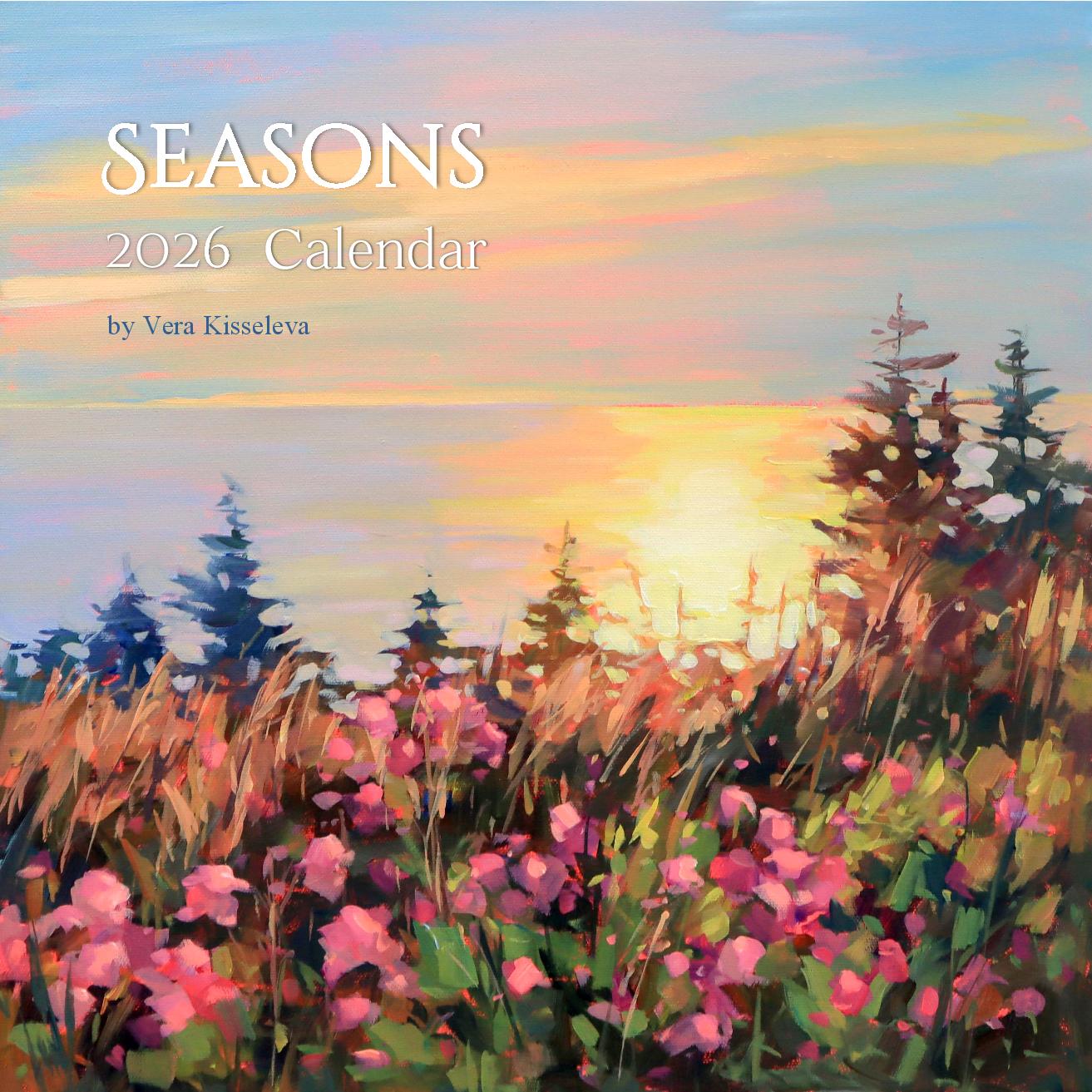 "SEASONS" 2026 Wall Calendar