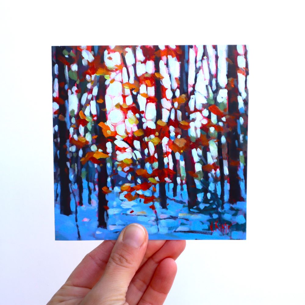 Fine Art Greeting Cards Winter Holidays