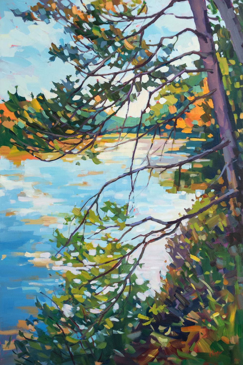 "The Dreamy Tree" Acrylic on canvas 36"x24"