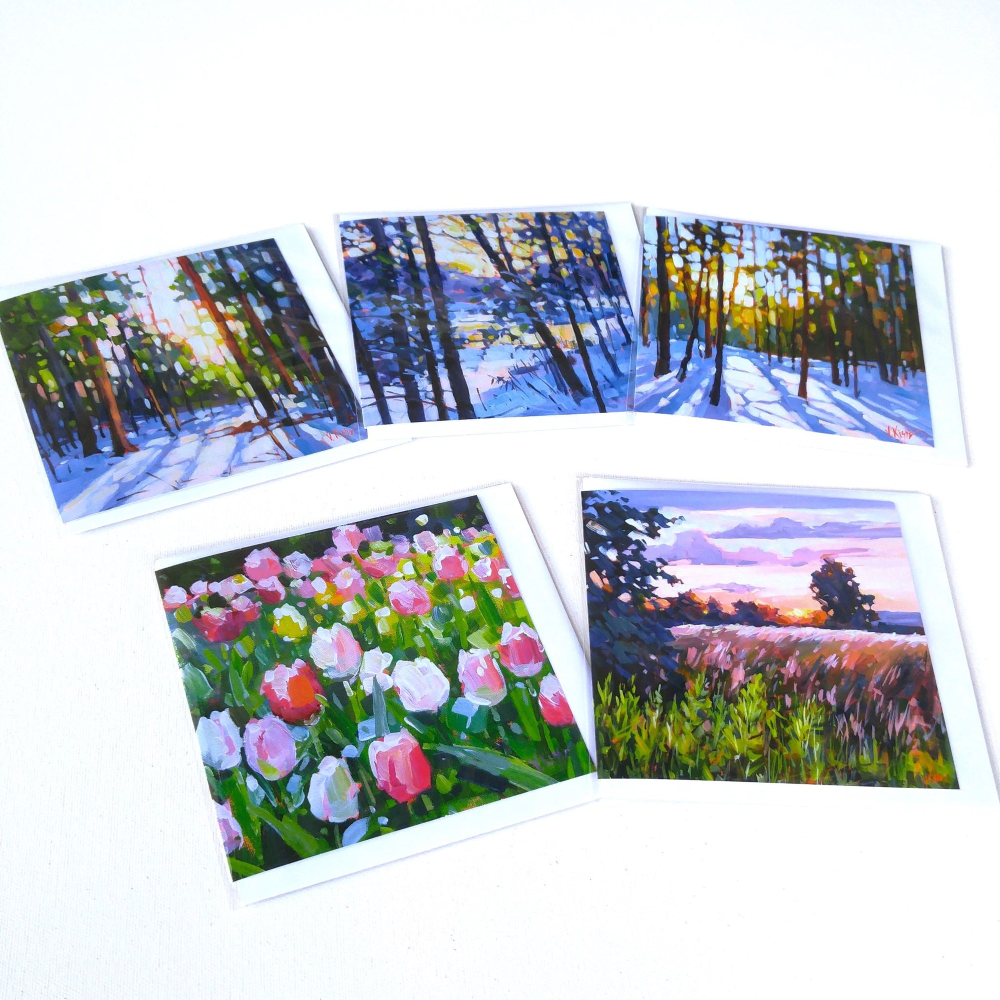 fine art greeting cards by Canadian artist Vera Kisseleva