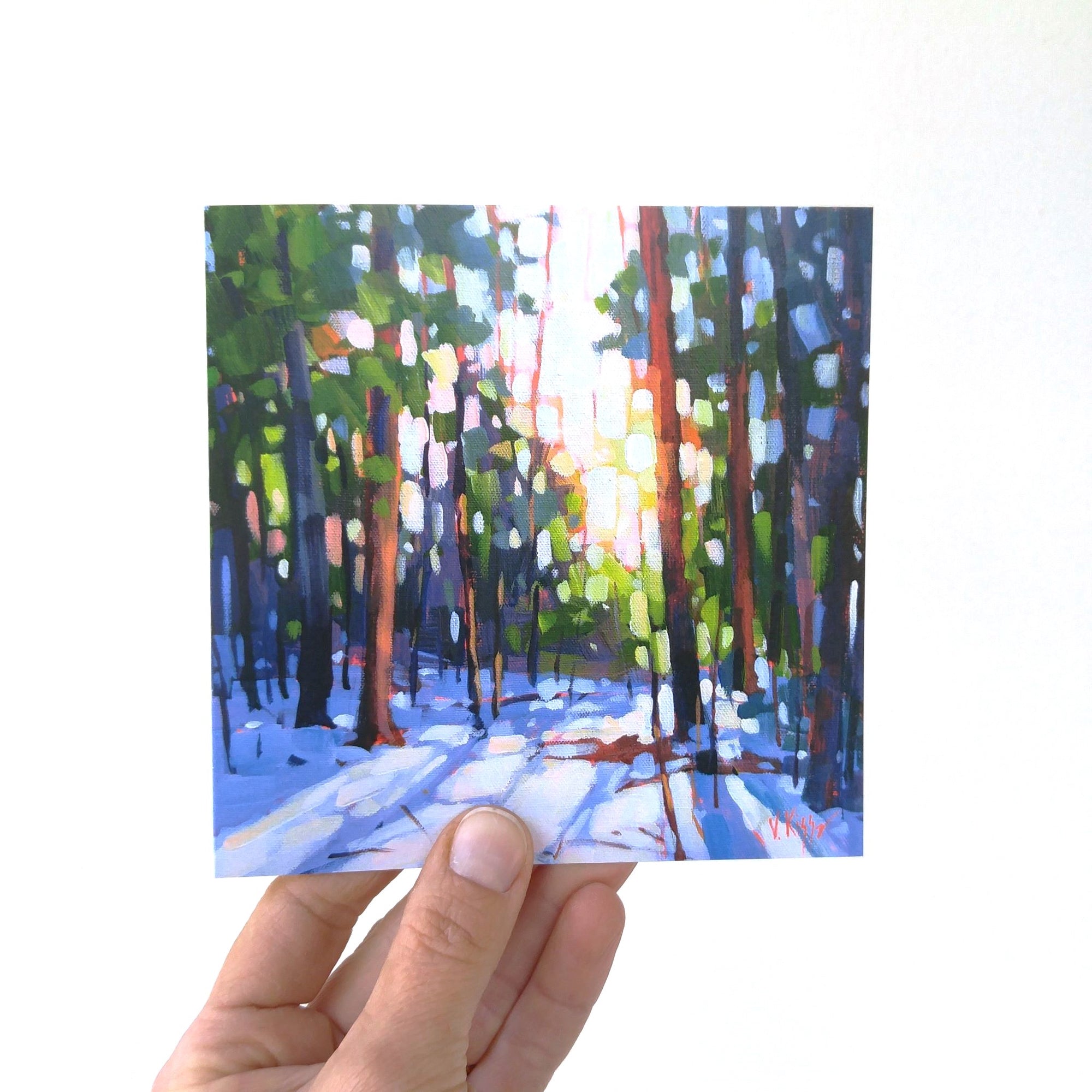 Fine Art Greeting Cards set of five