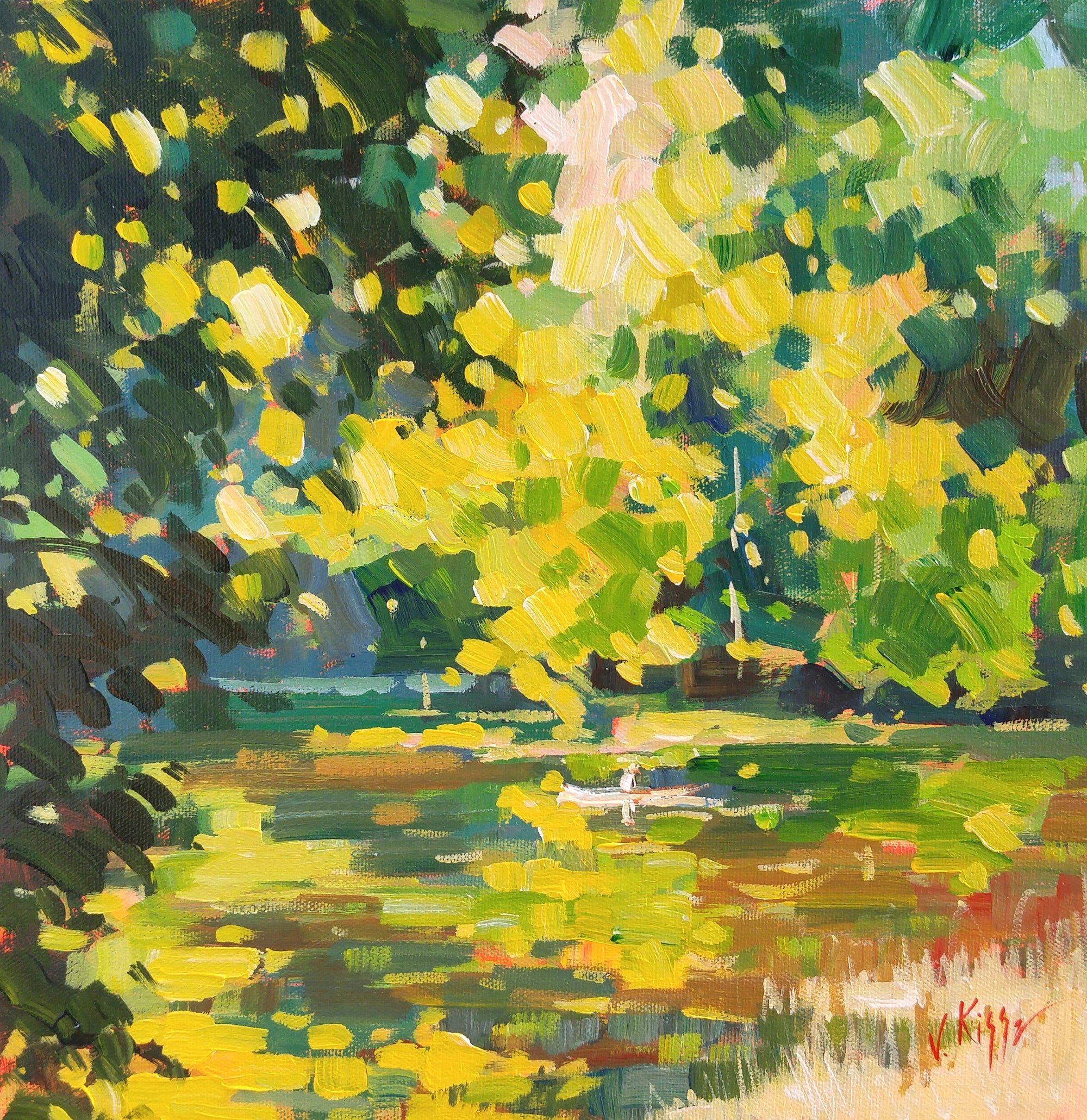 original acrylic painting on canvas by Vera Kisseleva