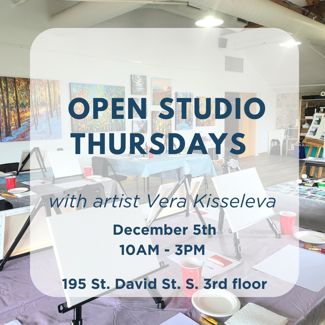 OPEN STUDIO THURSDAYS DECEMBER 5th