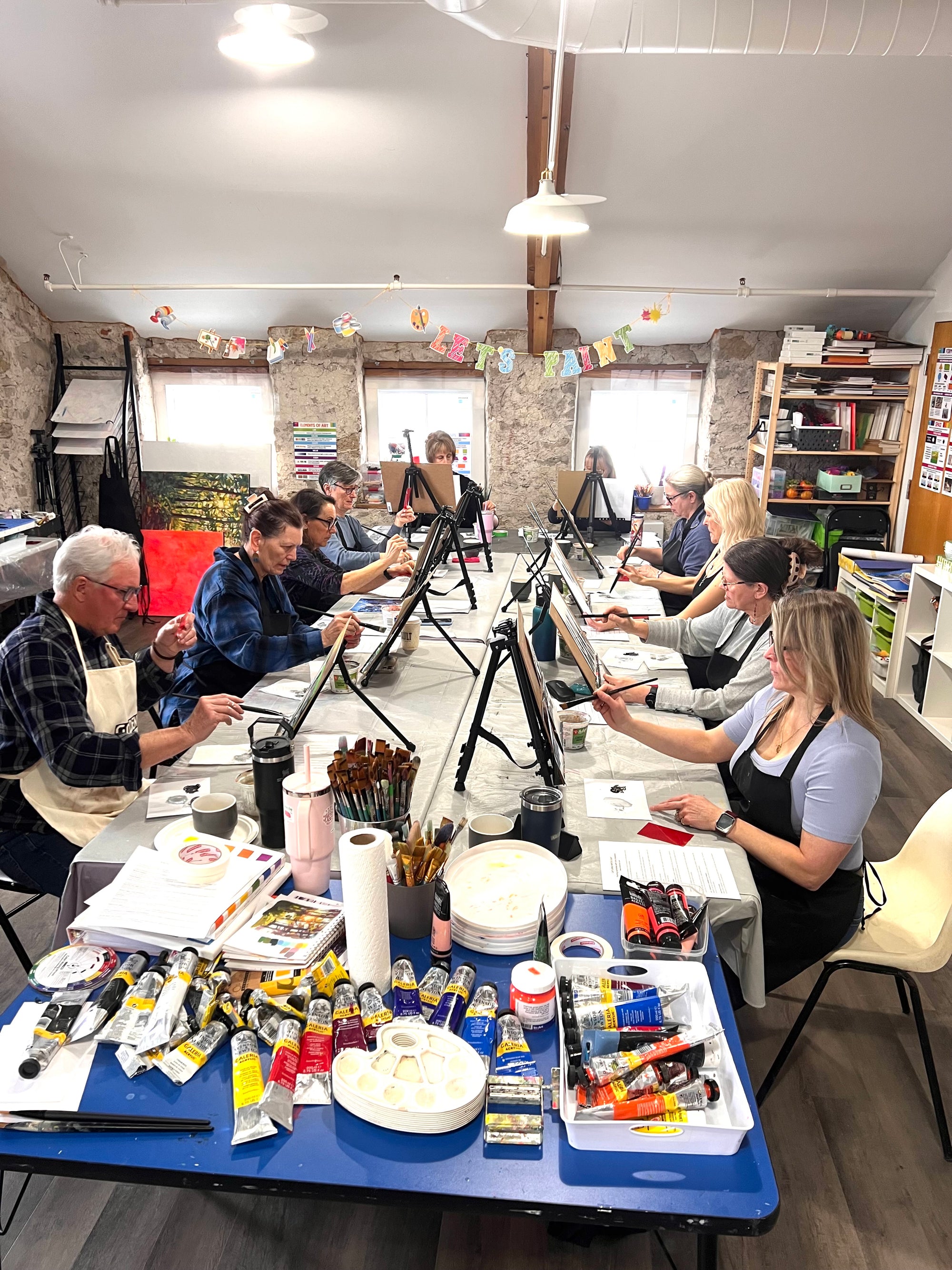 Autumn Impressions: Acrylic Full Day Painting Workshop