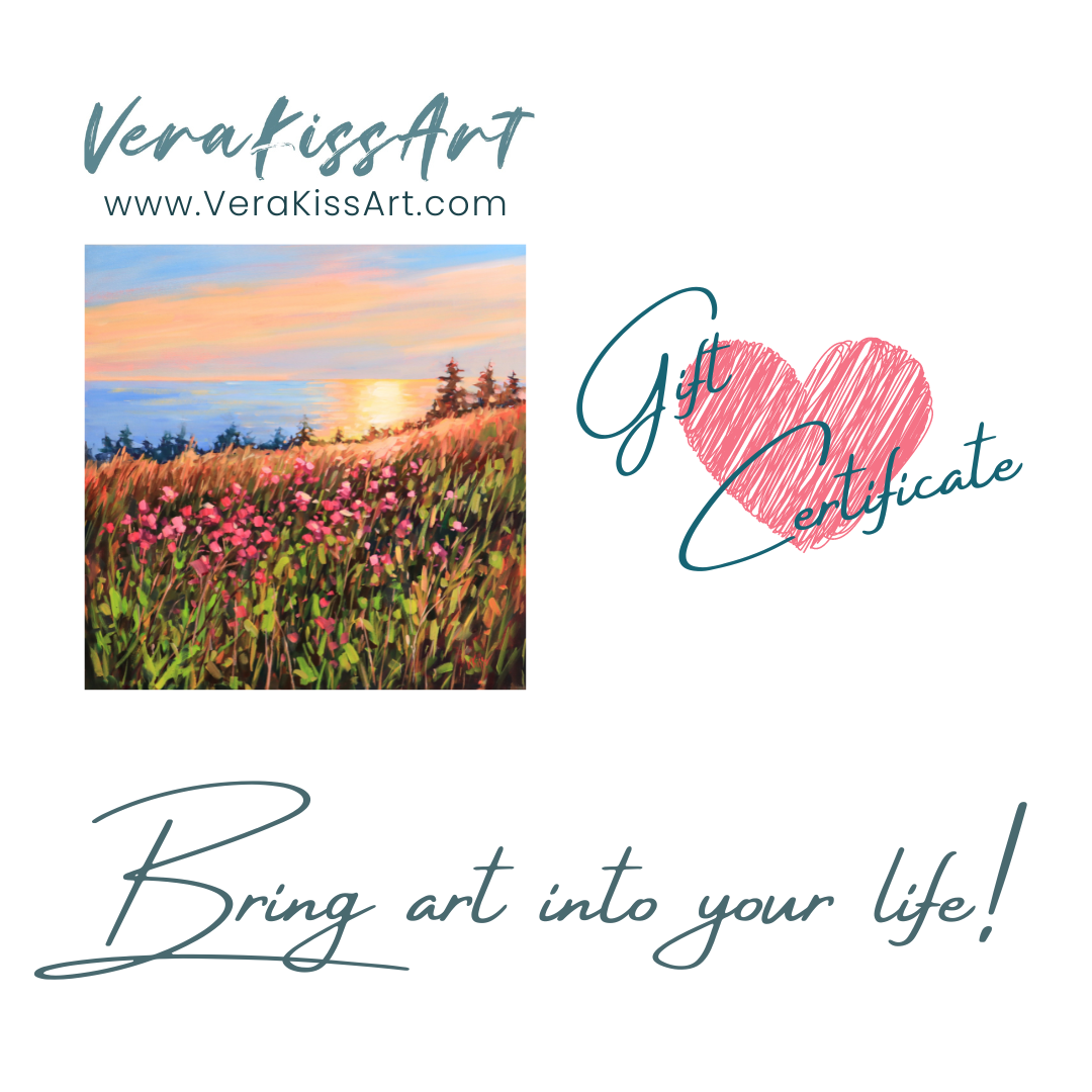 GIFT CARD Vera Kiss Art Studio