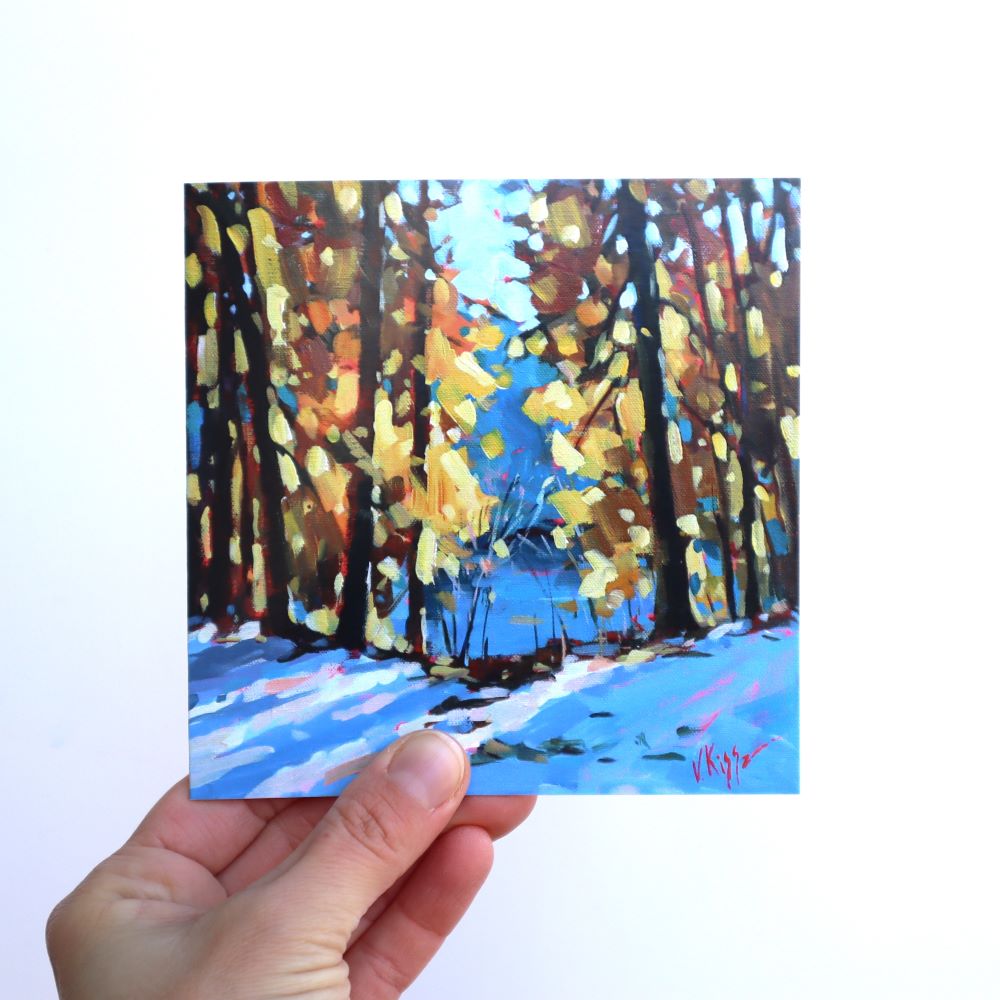 Fine Art Greeting Cards Winter Holidays