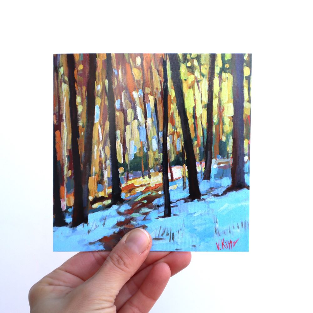 Fine Art Greeting Cards Winter Holidays