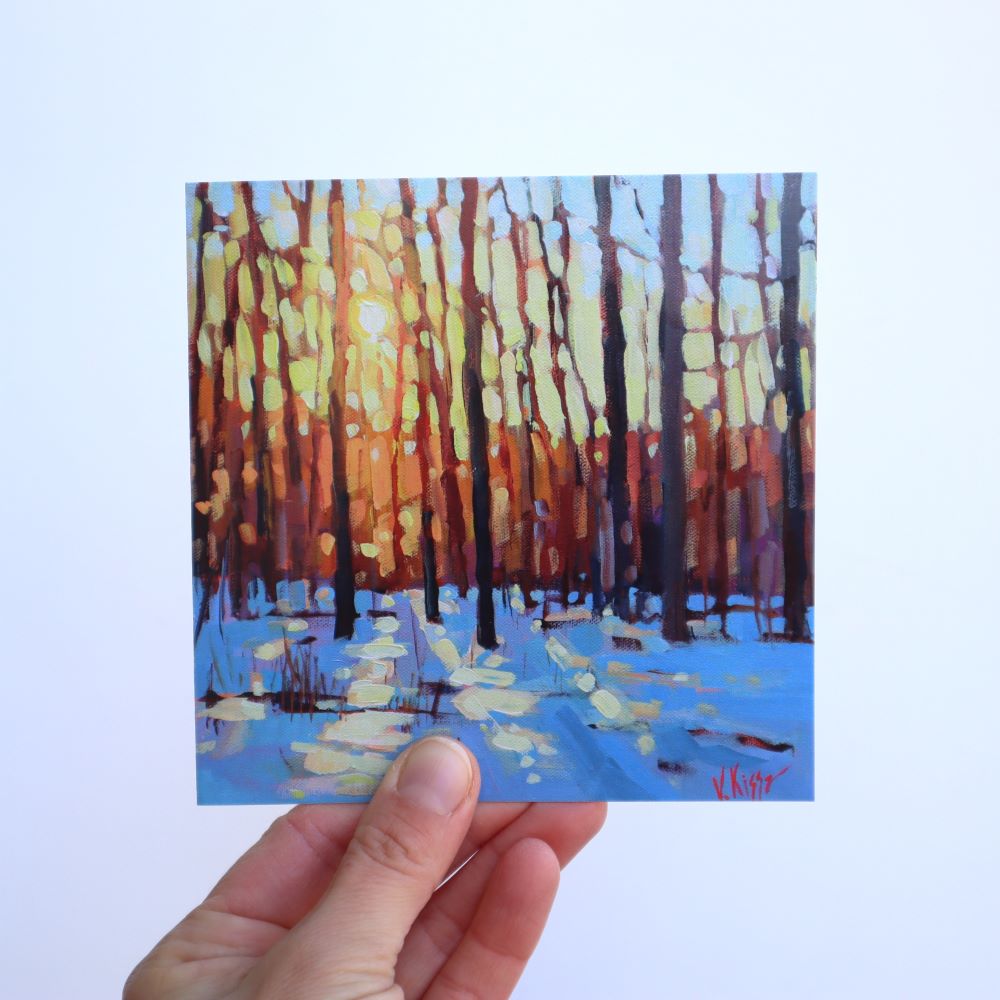 Fine Art Greeting Cards Winter Holidays