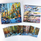 Art Gift Bundle #2 "Radiant Forest" 10"x10"