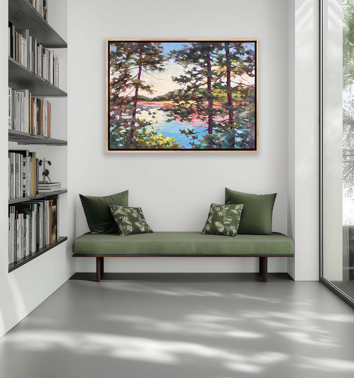 "A Place to Breath" Acrylic on canvas 36"x48"