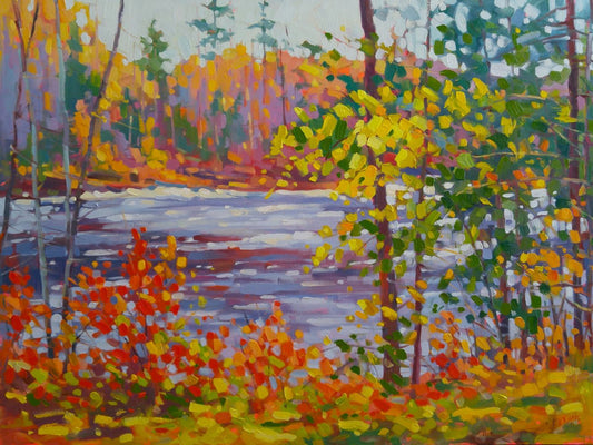 "Muskoka River" Oil on canvas 30"x40"