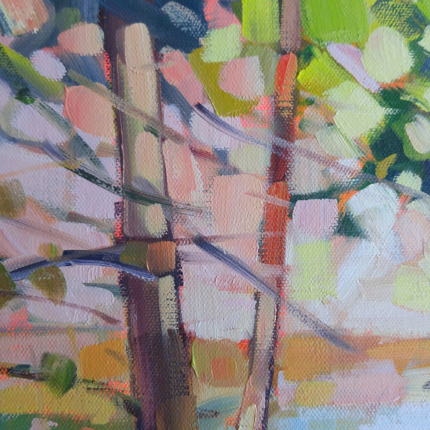 "Elora Gorge Trail" oil on canvas 18"x24"