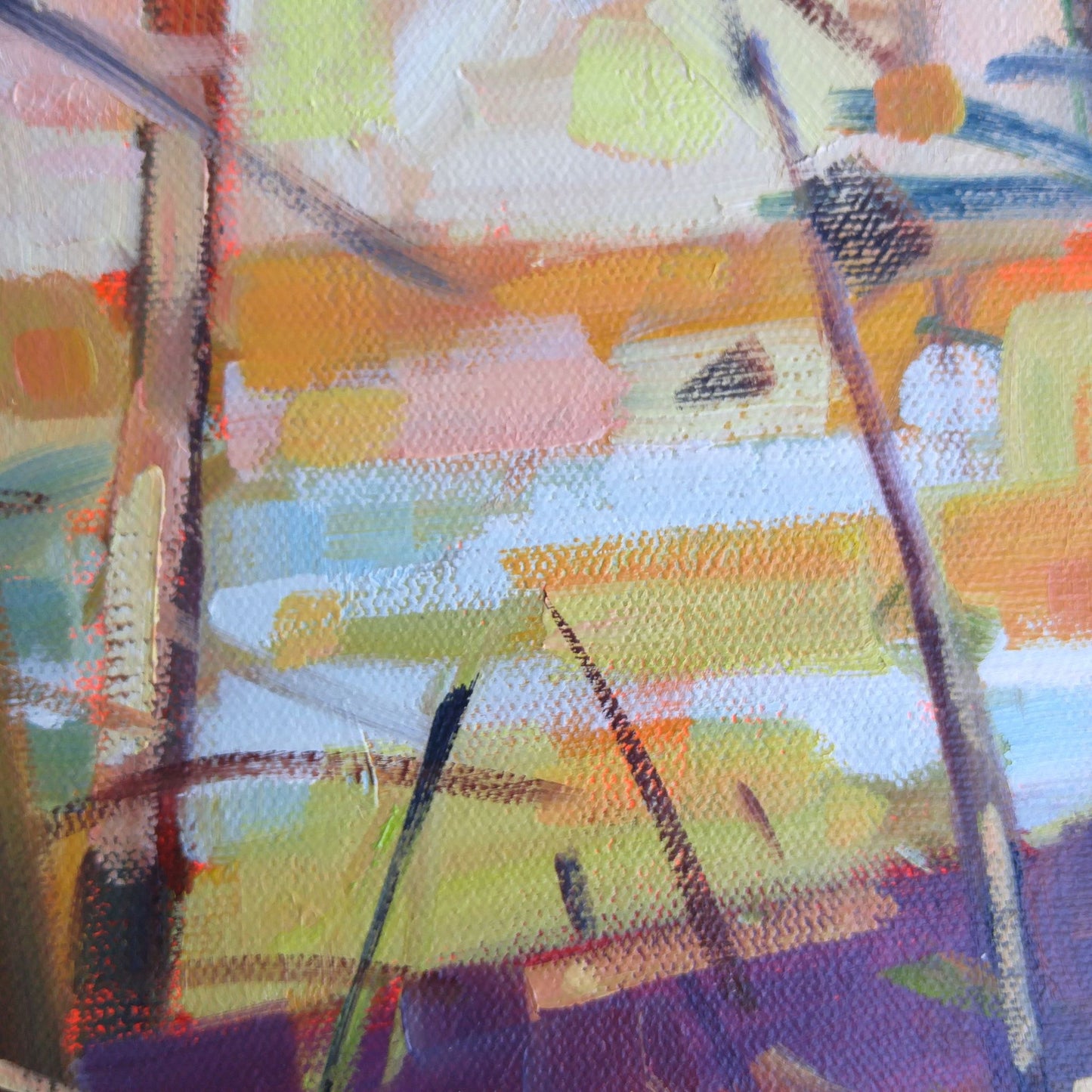 "Elora Gorge Trail" oil on canvas 18"x24"