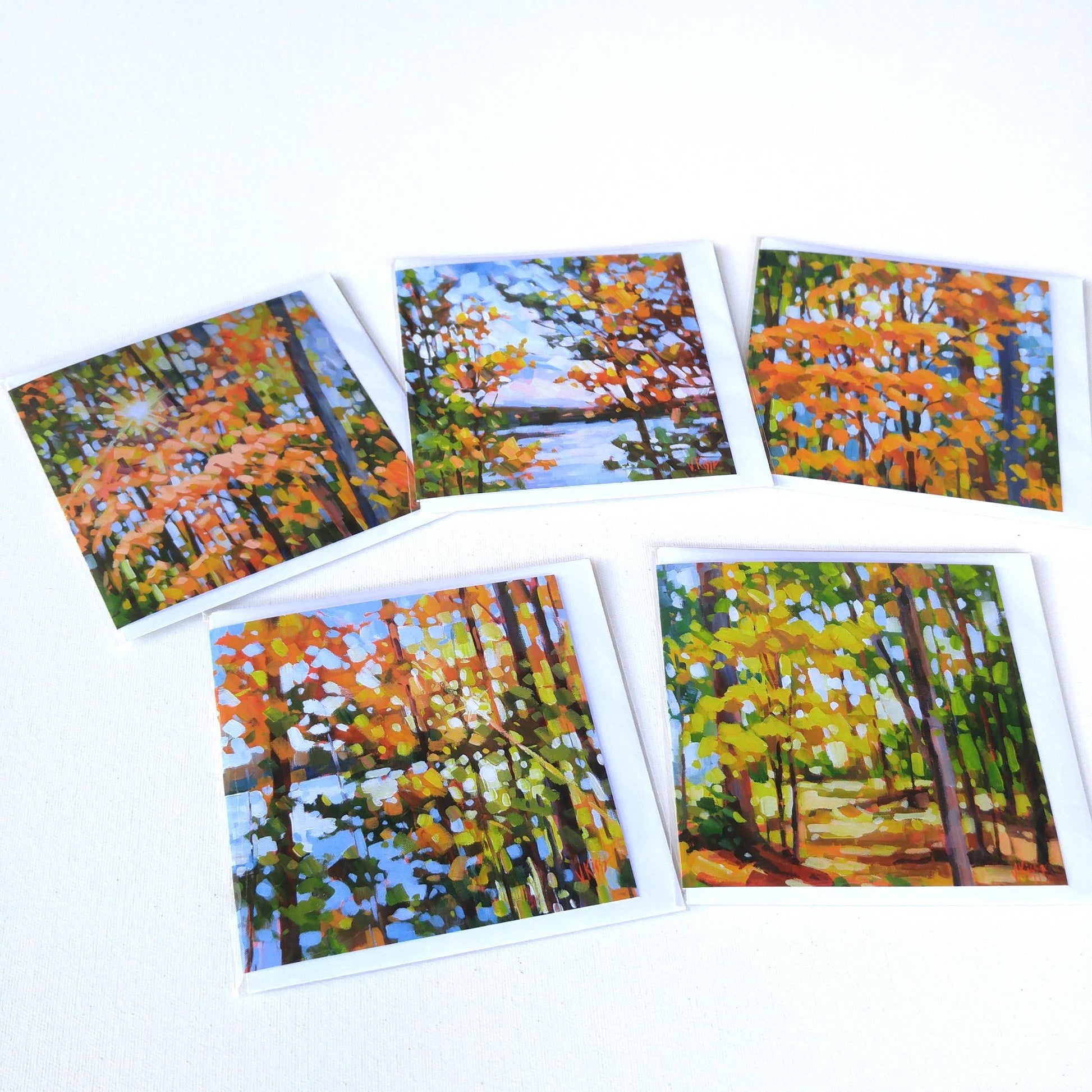 Fine Art all occasion blank greeting cards by Canadian artist Vera Kisseleva 