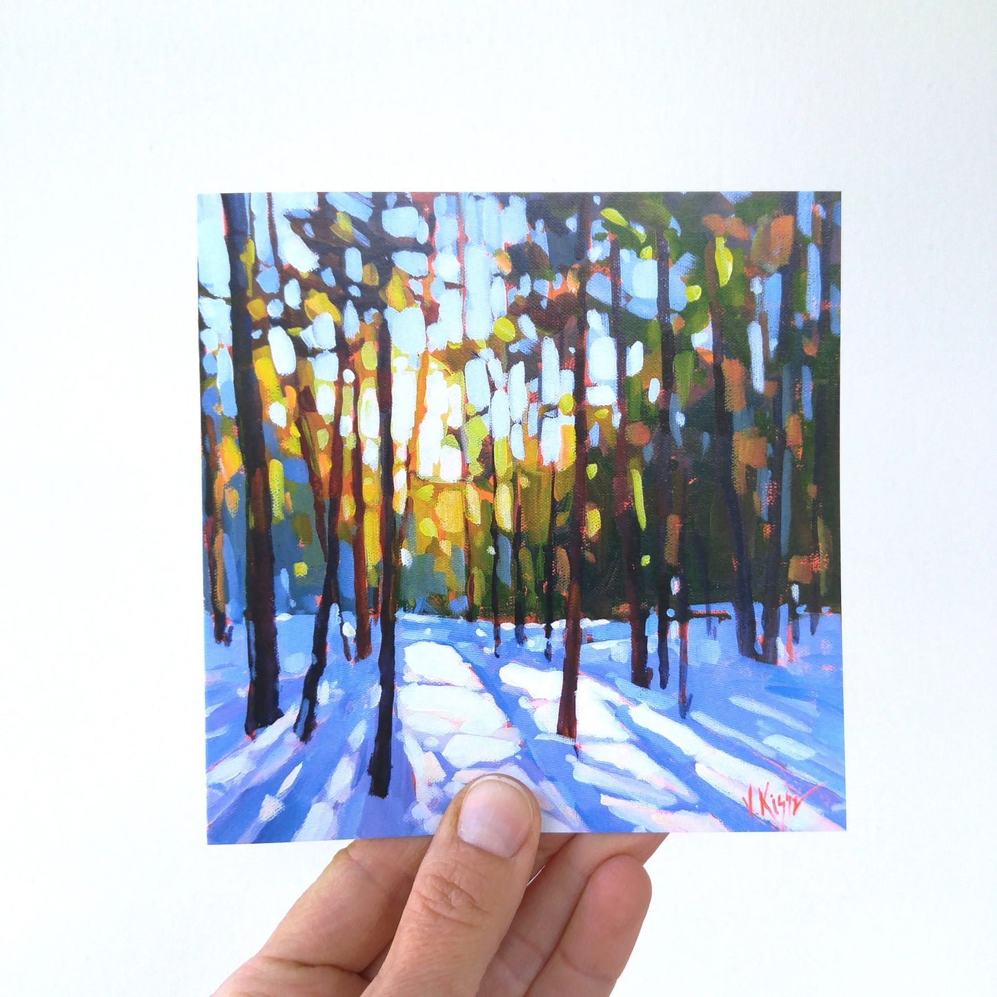 Fine Art Greeting Cards set of five